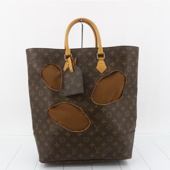 Louis Vuitton Rei Bag with Holes Monogram Comme De Garcons Iconoclasts LV Tote - Picture 2 of 15